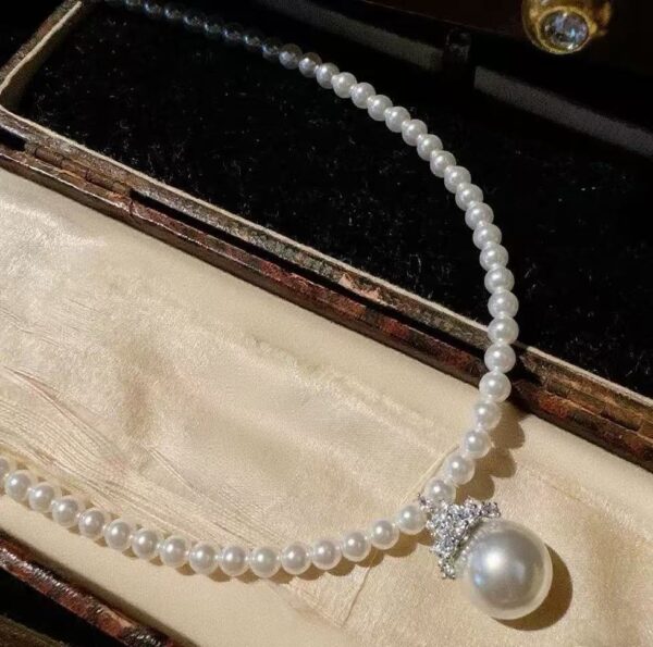 2mm small pearl necklace