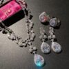 Petal Water - Drop Gemstone Necklace