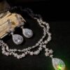 Petal Water - Drop Gemstone Necklace