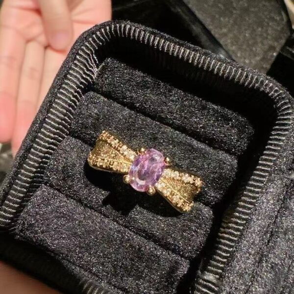 vintage Italian gemstone ring and bracelet