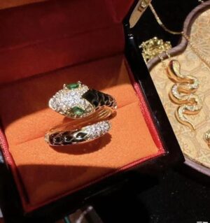 Black Snake Ring