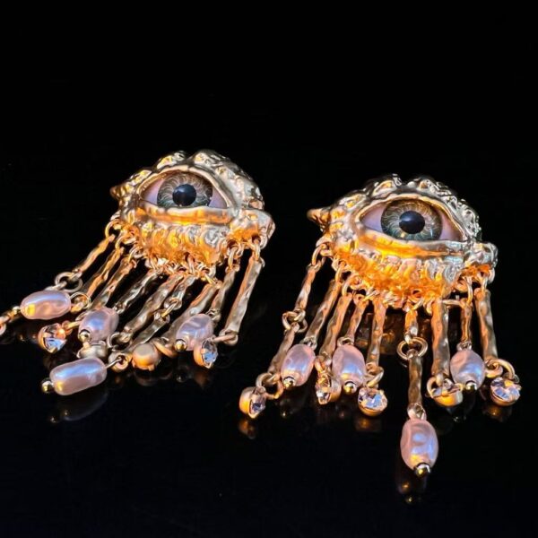 Eye of the Demon Drop Earring