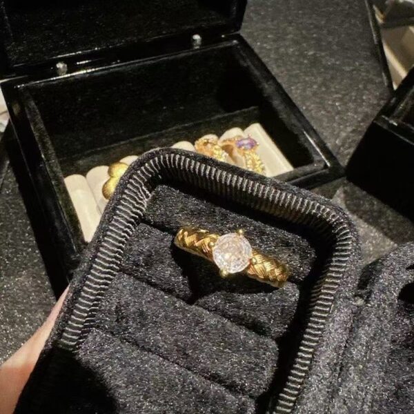 vintage Italian gemstone ring and bracelet