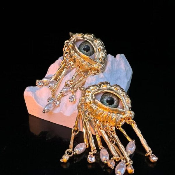Eye of the Demon Drop Earring