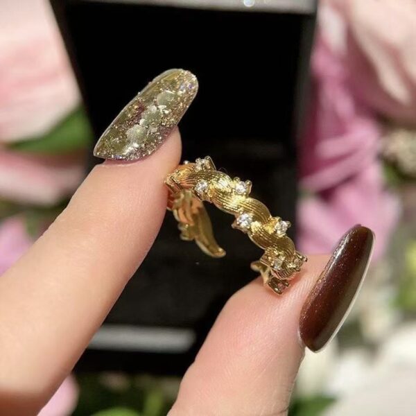 vintage Italian gemstone ring and bracelet